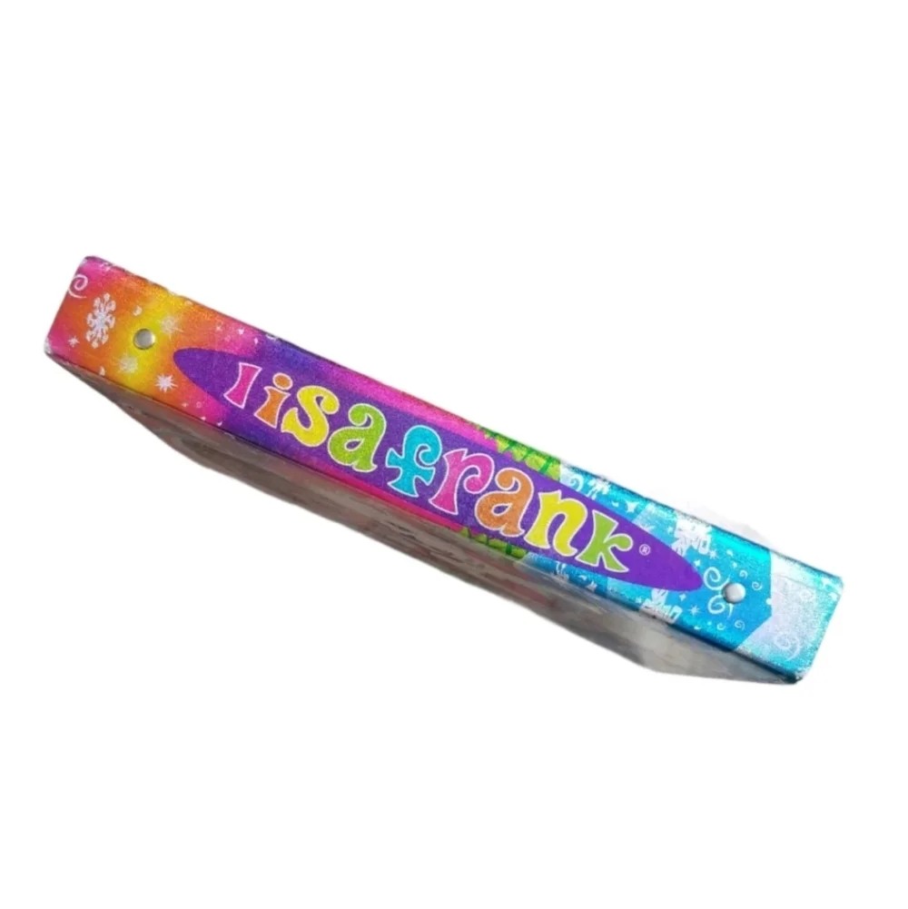 Y2K Lisa Frank Anana Eskimo Polar Bear White Tuscan Bird 3 Ring Binder *FLAW.